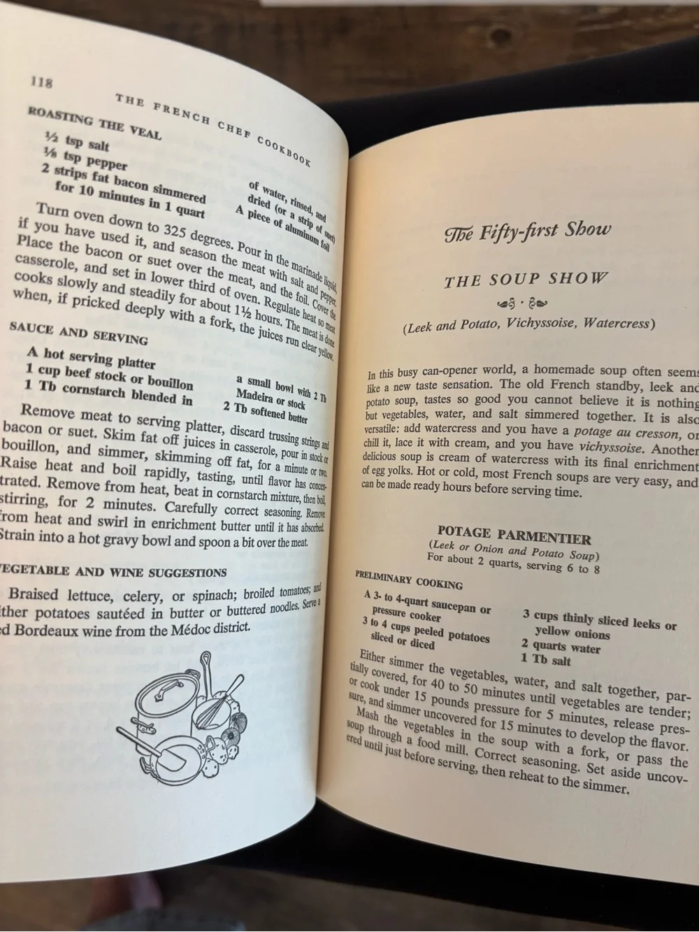 The French Chef Cookbook by Julia Child - 1968 Hardcover